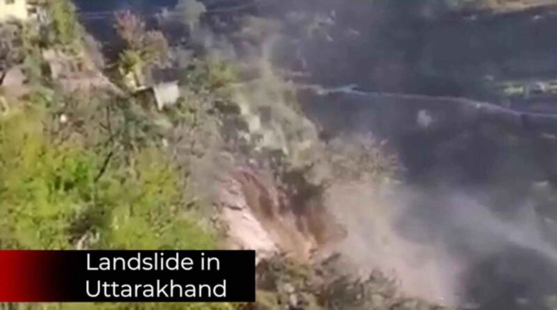 landslide In Rudraprayag