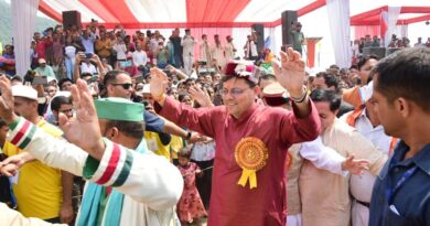 CM Dhami In Vikasnagar