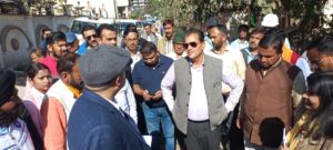 Minister Inspection : 