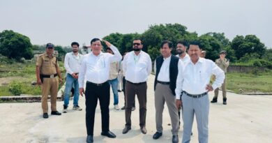 अवैध निर्माणकर्ताओं पर शिकंजा कसने मैदान में उतरे एमडीडीए उपाध्यक्ष बंशीधर तिवारी