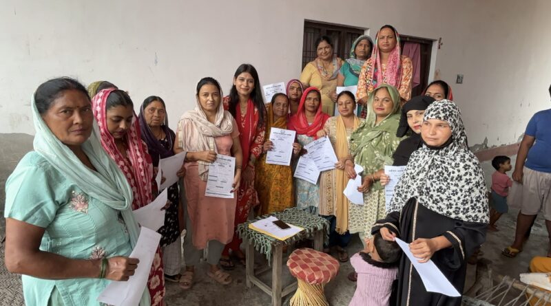 सर्वजन जनकल्याण समिति से जुड़कर महिलाएं अब बदलाव की नई कहानी लिख रही